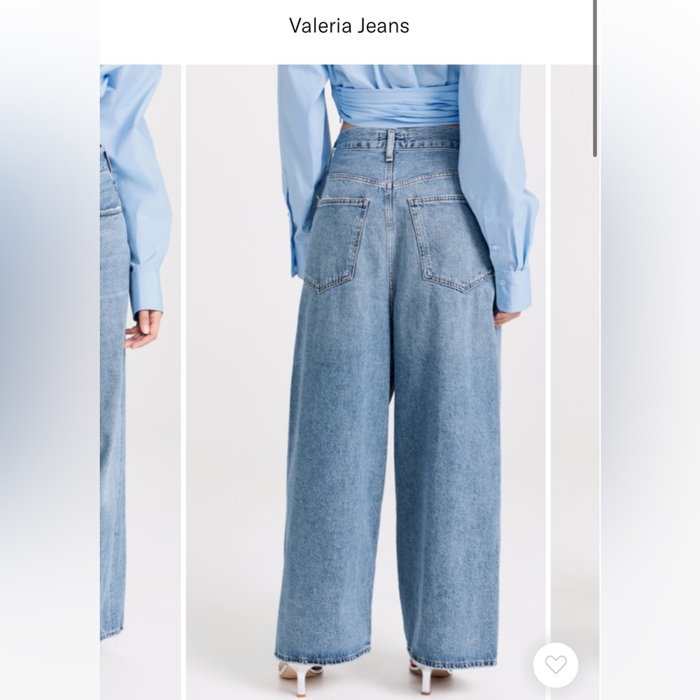 NWT Agolde Valeria Jeans